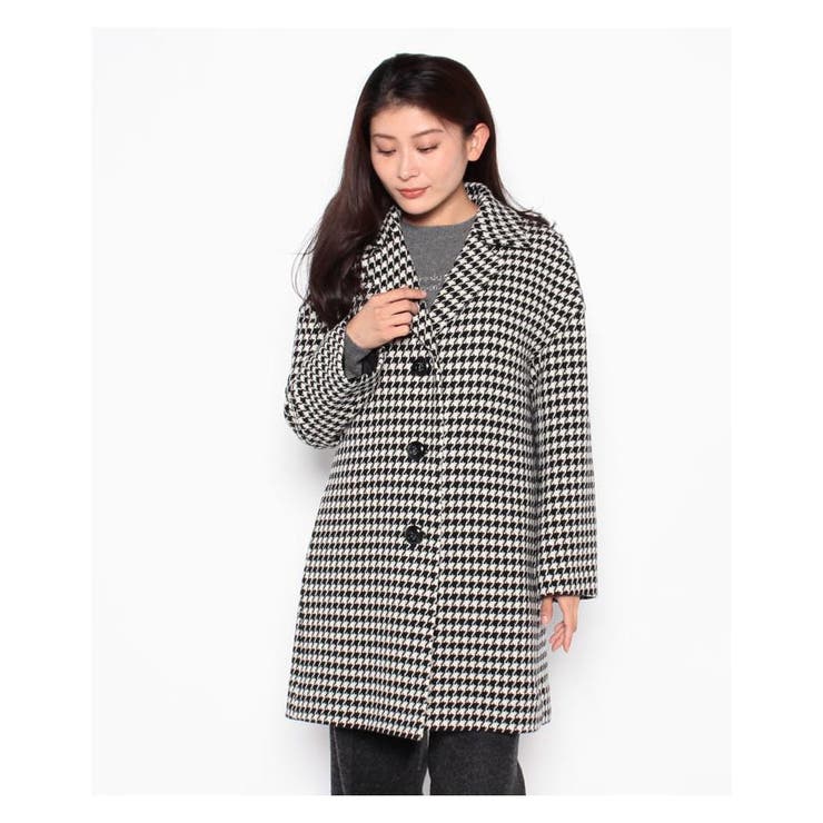 千鳥格子柄テーラードコ-ト | Leilian | 詳細画像7