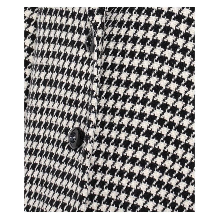 千鳥格子柄テーラードコ-ト | Leilian | 詳細画像8