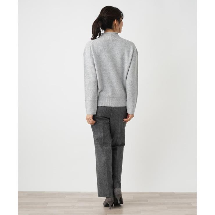Leilian / レリアン ビジューハイネックニット ビジューハイネックニット[品番：LAVW0018973]｜Leilian PLUS