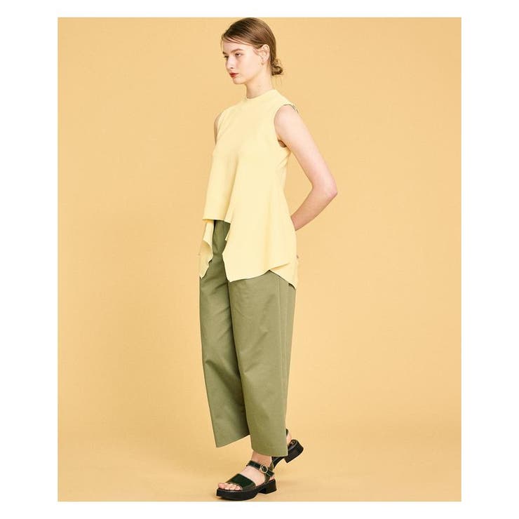 コットンミラノリブアシメヘムニット[品番：LAVW0004220]｜LANVIN en  