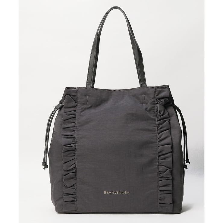 プティフリルトートバッグ[品番：LAVW0013089]｜LANVIN en Bleu