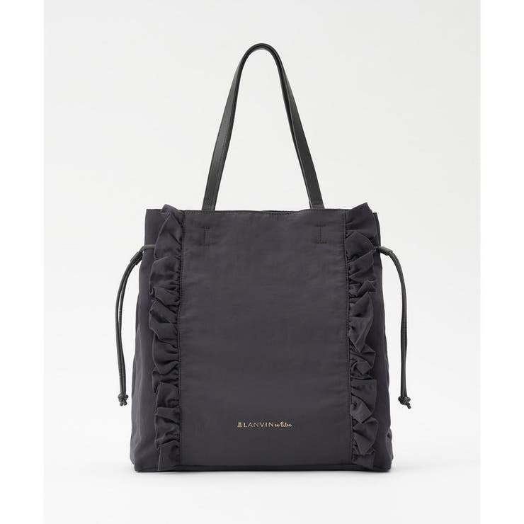 プティフリルトートバッグ[品番：LAVW0013089]｜LANVIN en Bleu