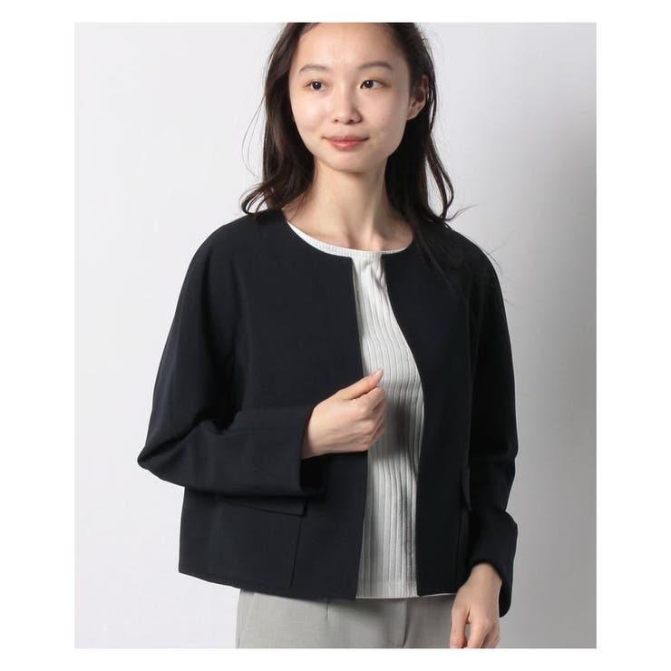 ノーカラージャケット | Leilian | 詳細画像1 