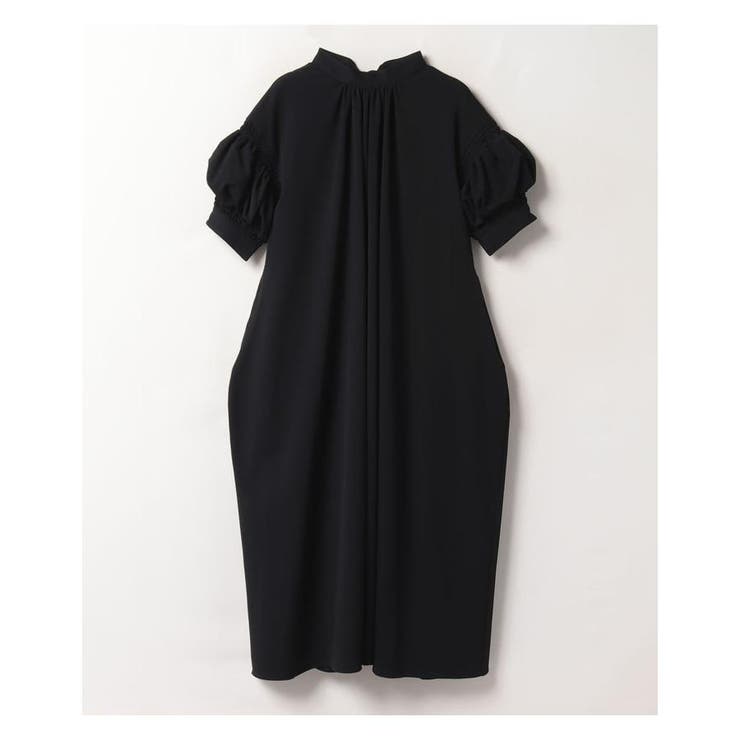 ウォームクロスコクーンフレアワンピース[品番：LAVW0006772]｜LANVIN 