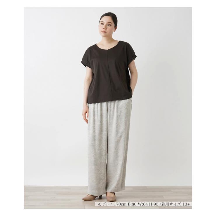 半袖カットソー | Leilian PLUS HOUSE | 詳細画像8