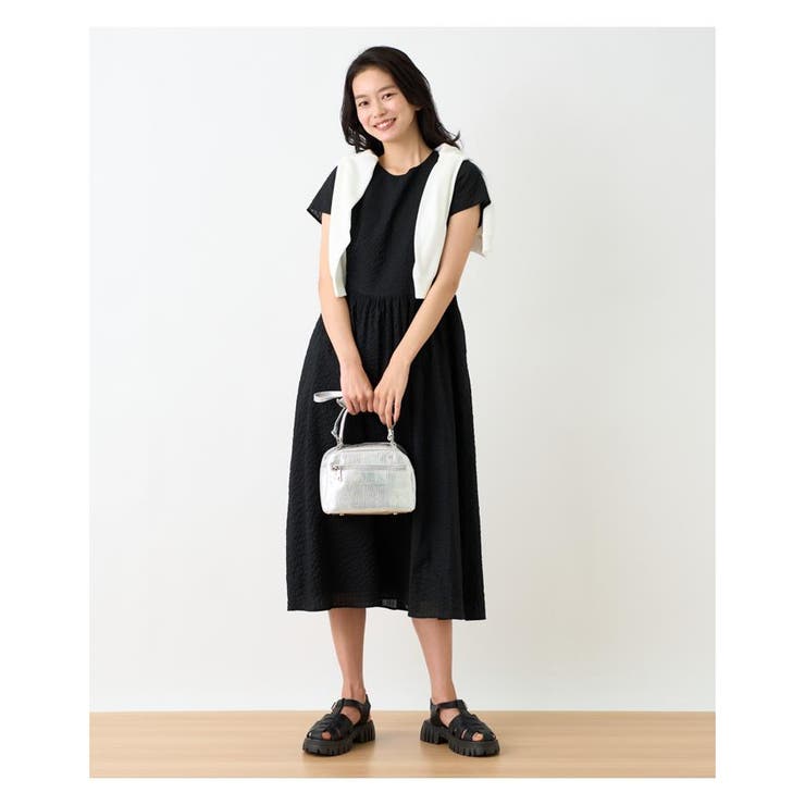 73✨レリアン、キャラオクルス✨フレアスリーブワンピース Mサイズ 73✨レリアン、キャラオクルス✨フレアスリーブワンピース Mサイズ 73