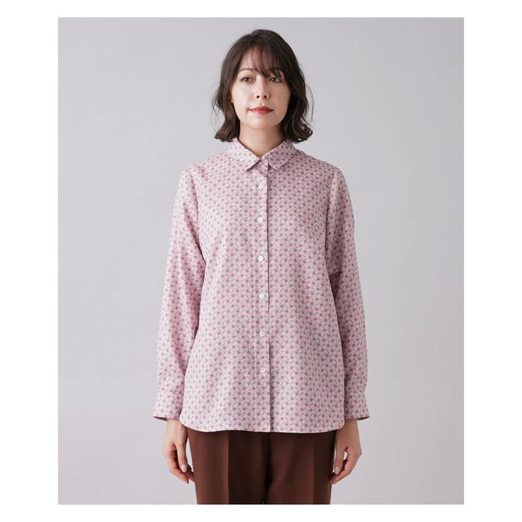 leilian ジップアップコート 襟ギャザー フリル S－LL