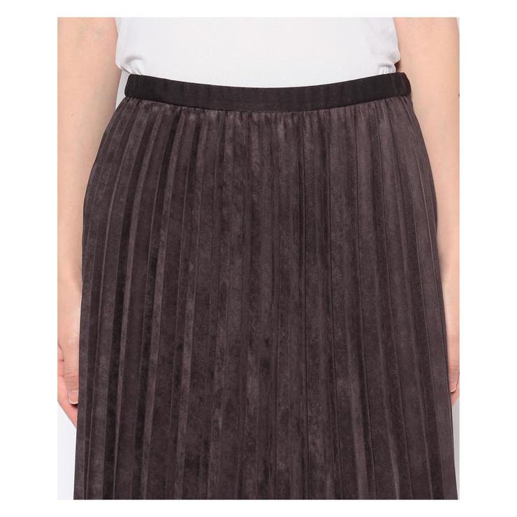 スエード調プリーツロングスカート | Leilian | 詳細画像17