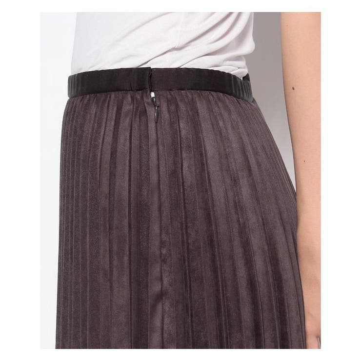 スエード調プリーツロングスカート | Leilian | 詳細画像18
