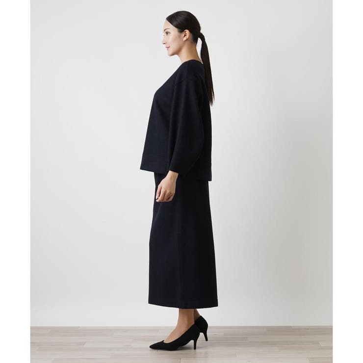 美品　レリアン　プラスハウス　レディース　洗える　プルオーバー ニット　トップス プルオーバーニット | Leilian plus house (Women/大きいサイズ