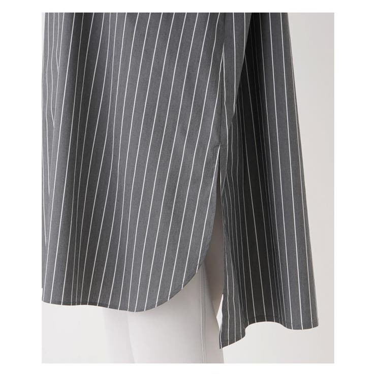 ストライプ切替チュニックブラウス | Leilian PLUS HOUSE | 詳細画像15