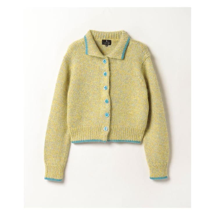 襟付きメランジカーディガン[品番：LAVW0006155]｜LANVIN