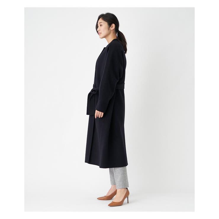 ダブルフェイスロングコート[品番：LAVW0012448]｜LANVIN COLLECTION（ランバンコレクション ）のレディースファッション通販｜SHOPLIST（ショップリスト）