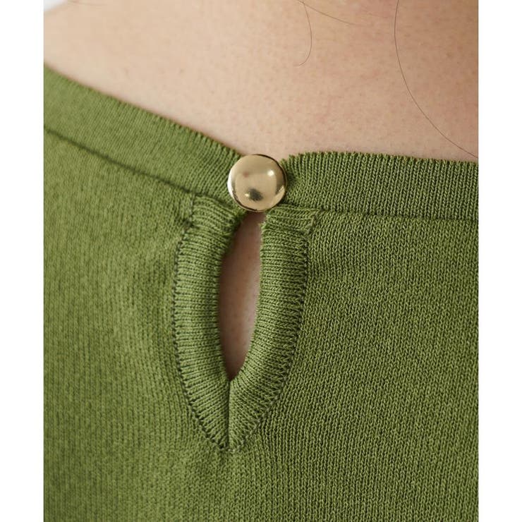 Leilian レリアン チュールレース切り替えニット ９号 定価42,900円 レース切替カットソー | Leilian (Women)/レリアン | 三越伊勢丹