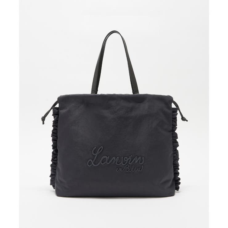 LANVIN en Bleu｜ナイロンドロストトートバッグ | Rakuten