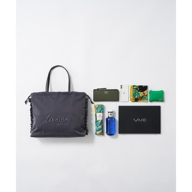 ナイロンドロストトートバッグ[品番：LAVW0016618]｜LANVIN en