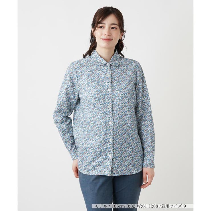 名作 新品 Leilian 11号 カットワークレースブラウス トップス