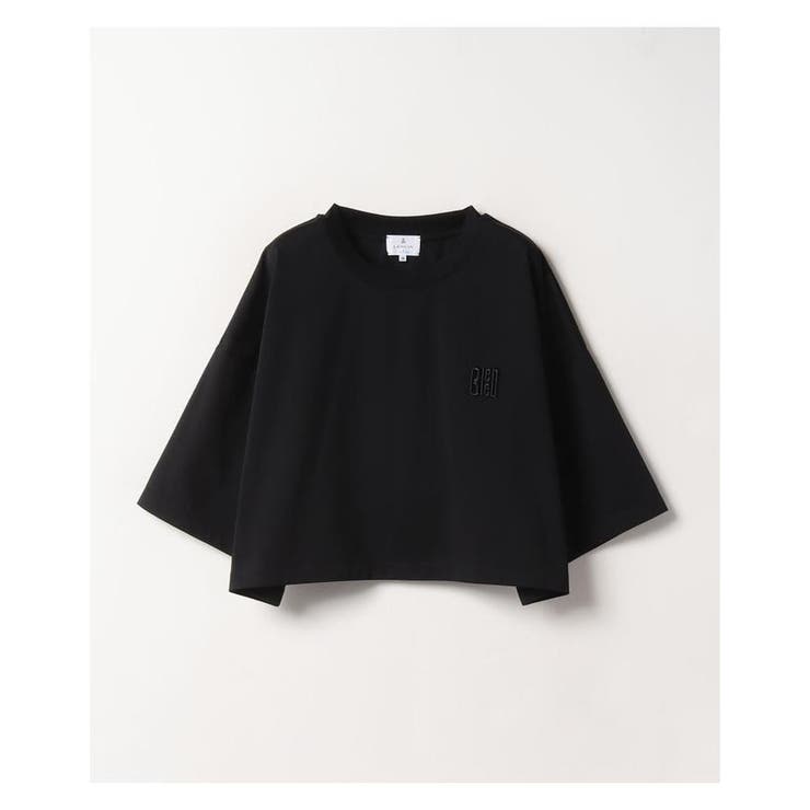クロップドワンポイントロゴT[品番：LAVW0008707]｜LANVIN en
