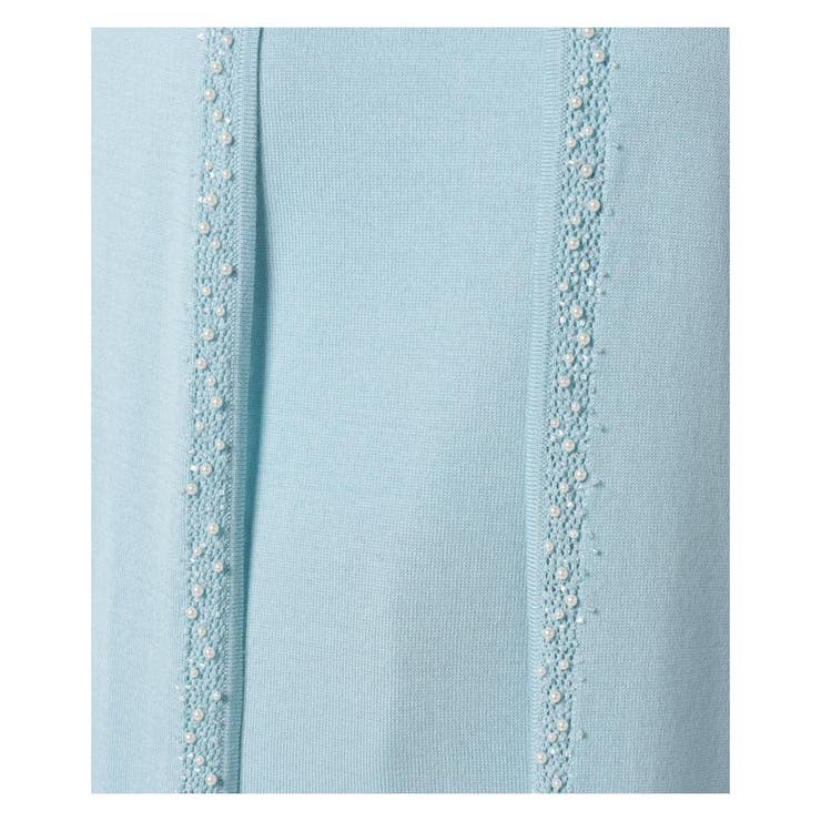 ビジュー刺繍入りアンサンブル[品番：LAVW0001779]｜Leilian（レリアン