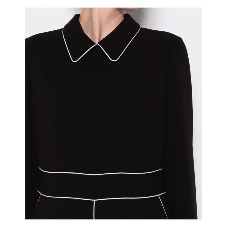 パイピングワンピース[品番：LAVW0005041]｜LANVIN COLLECTION