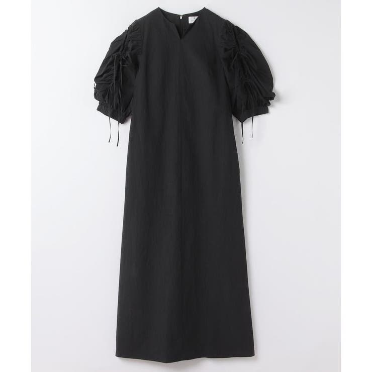 LANVIN ランバン　コットンツイード　フリンジ ワンピース LANVIN ランバンコットンツイードフリンジ ワンピース