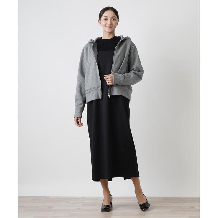 激安 超特価商店街  フード付きパーカ[品番：LAVW0017804]｜Leilian PLUS HOUSE トップス