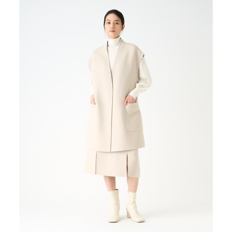 ダブルフェイスジレ[品番：LAVW0018851]｜LANVIN COLLECTION（ランバン 