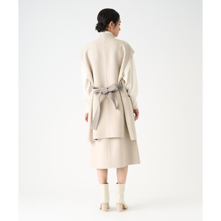 ダブルフェイスジレ[品番：LAVW0018851]｜LANVIN COLLECTION（ランバン 