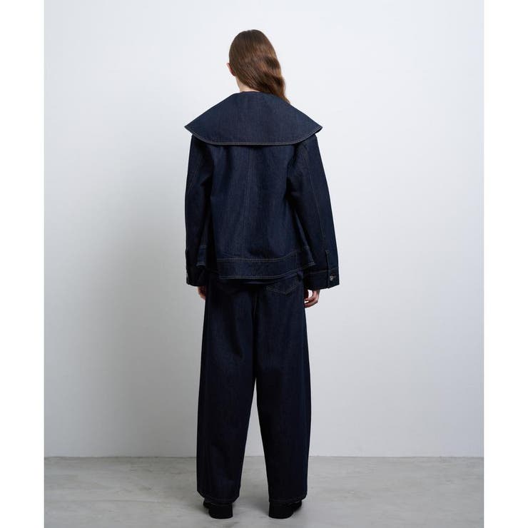 LANVIN en Bleu（ランバンオンブルー）の「ビッグカラーデニム