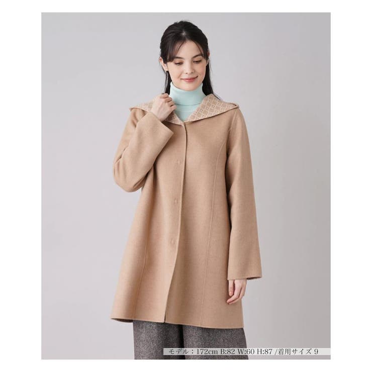 美品 Leilian レリアン セットアップ チェック ブラウン グリーン 9  