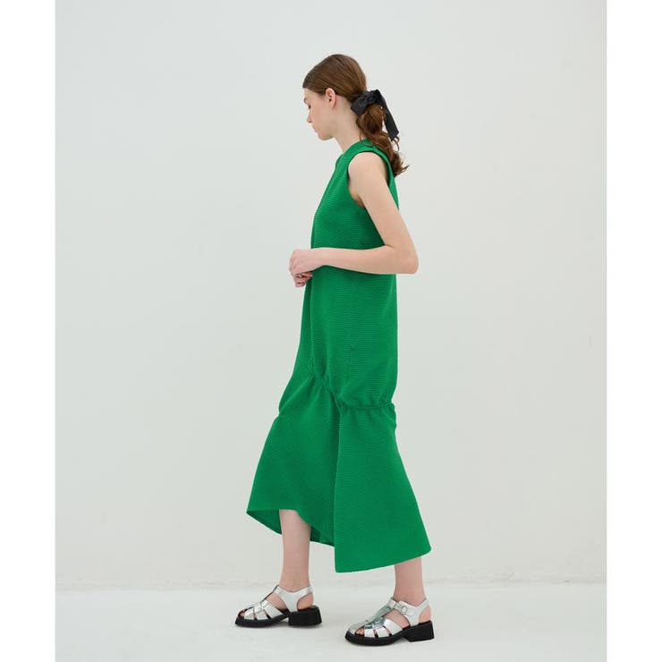 ウェーブジャガードニットワンピース[品番：LAVW0014723]｜LANVIN en 
