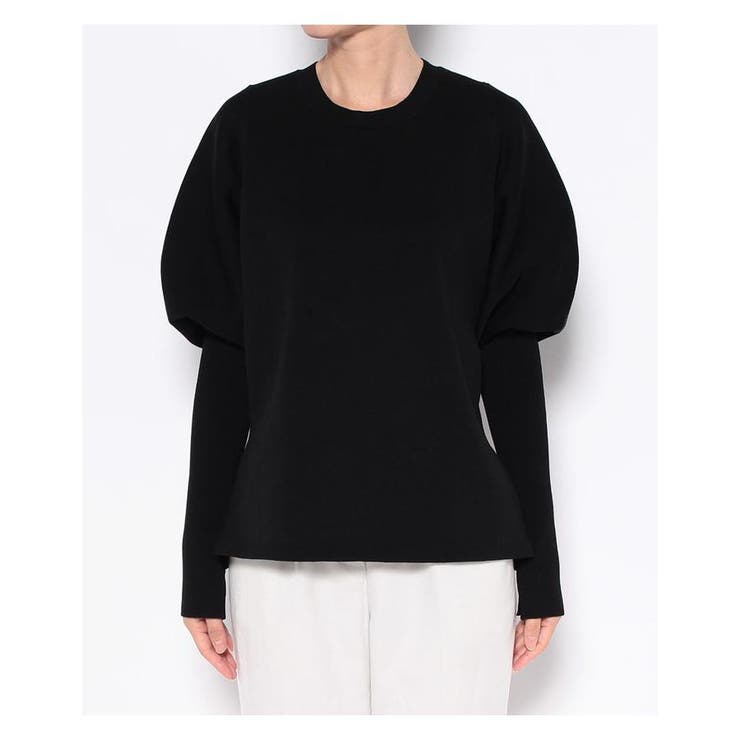 専用です♡ランバンオンブルー☆ボリュームパフスリーブニット☆ブラック38 LANVIN en Bleu - 専用です♡ランバンオンブルー☆ボリューム
