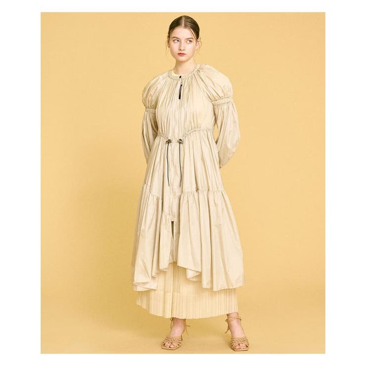 ライトタフタドレスコート[品番：LAVW0004211]｜LANVIN en Bleu