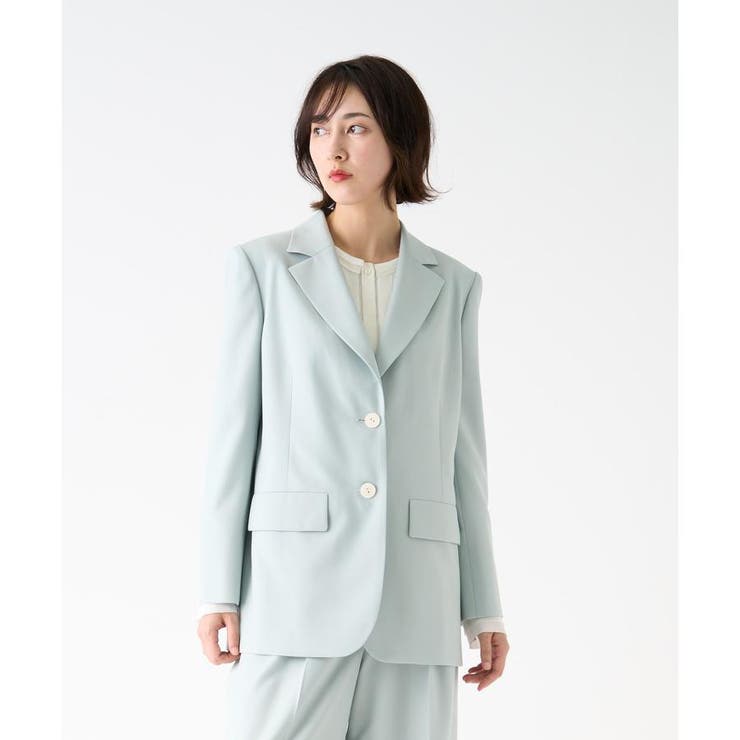 ウールテーラードジャケット[品番：LAVW0019721]｜LANVIN