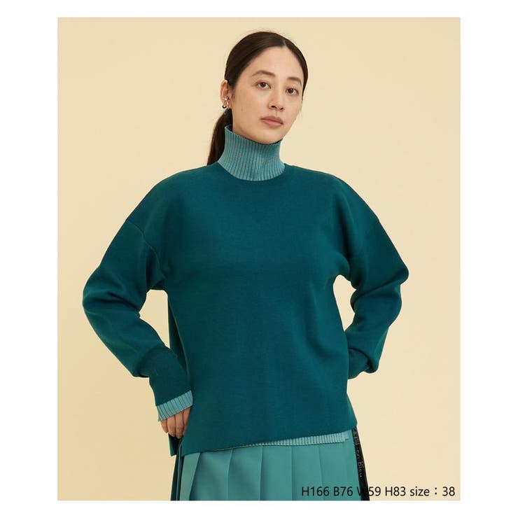 バックリボンニットトップス[品番：LAVW0006117]｜LANVIN en Bleu 