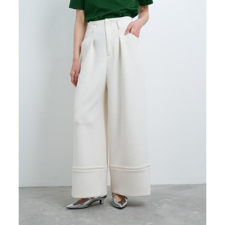 ダンボールニットパンツ[品番：LAVW0016839]｜LANVIN en Bleu