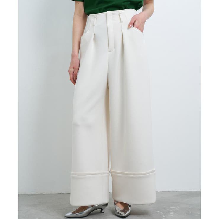 ダンボールニットパンツ[品番：LAVW0016839]｜LANVIN en Bleu