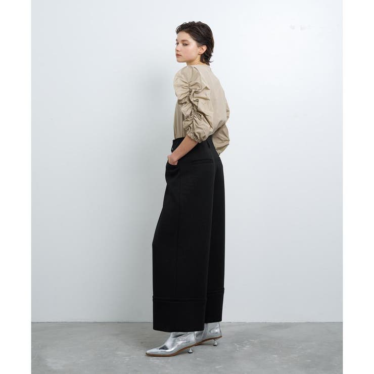 ダンボールニットパンツ[品番：LAVW0016839]｜LANVIN en Bleu