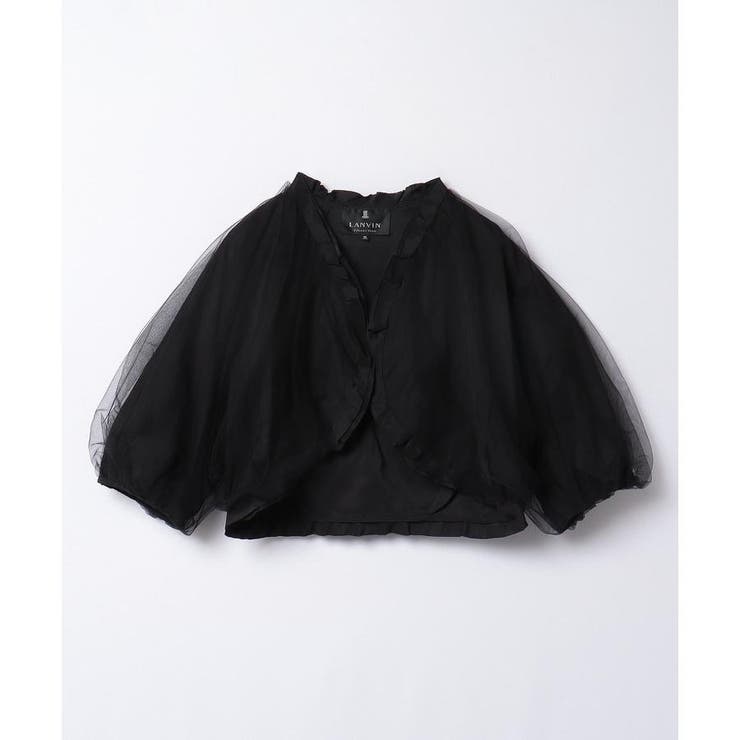 チュールレイヤードジャケット[品番：LAVW0013742]｜LANVIN COLLECTION 