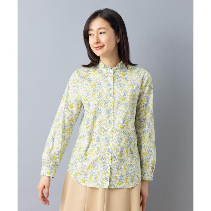 リバティプリントブラウス[品番：LAVW0020194]｜Leilian（レリアン）の