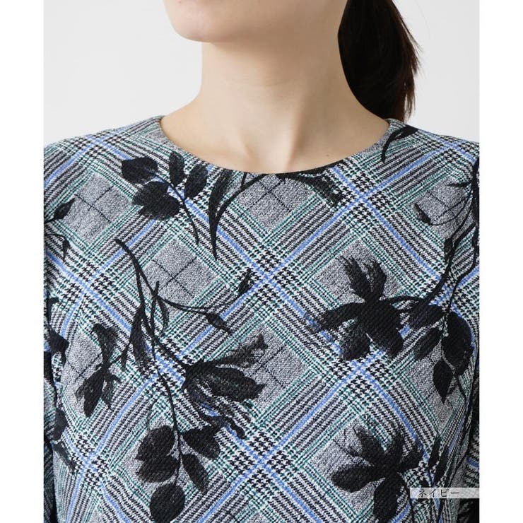 洗えるストレッチフレアワンピース[品番：LAVW0019085]｜Leilian