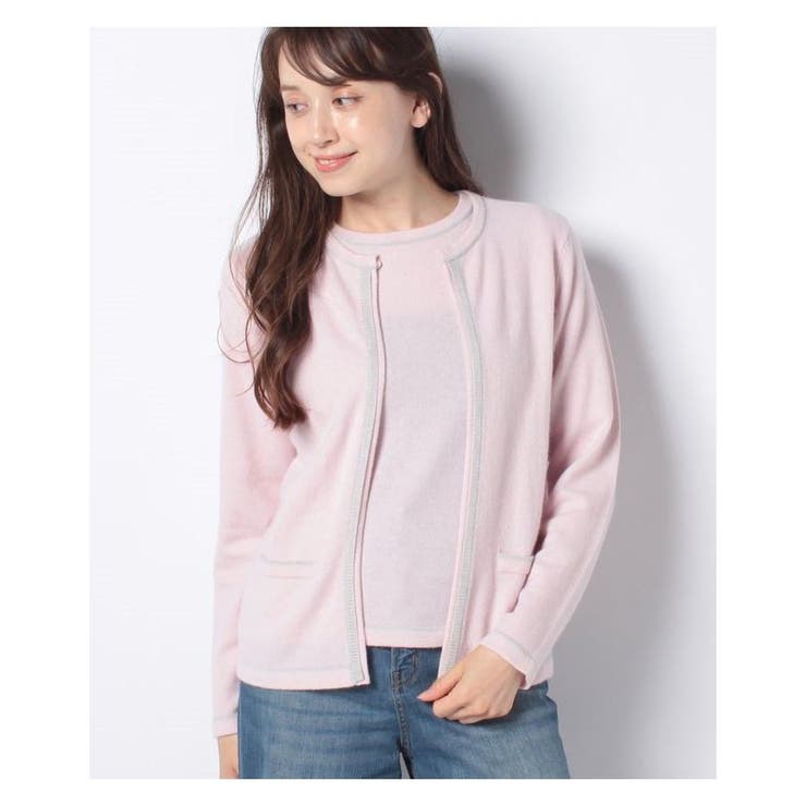 カシミヤアンサンブルニット[品番：LAVW0003876]｜Leilian PLUS HOUSE 