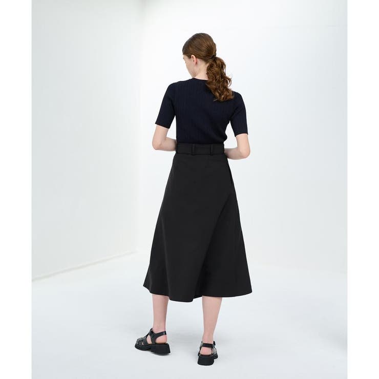 ドライダブルクロスベルトスカート | LANVIN en Bleu | 詳細画像11 