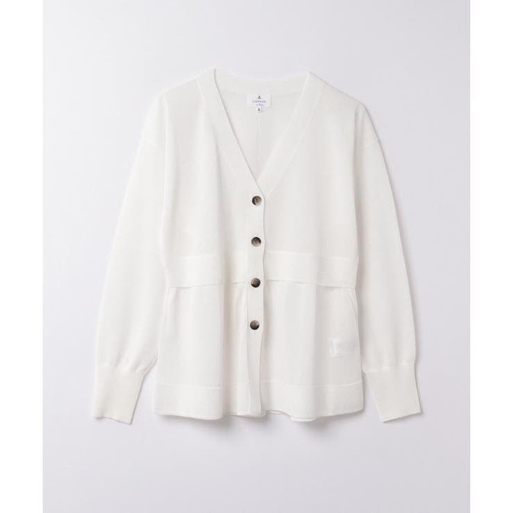 （美品）【LANVIN SPORT 】レディースカーディガン38 LANVIN SPORT 】レディースカーディガン ゴルフウェア38 - メルカリ
