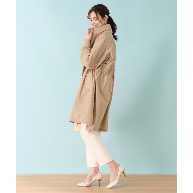Leilian #wsc レリアン GIANNI MANIGLIA コート 13+ グレー