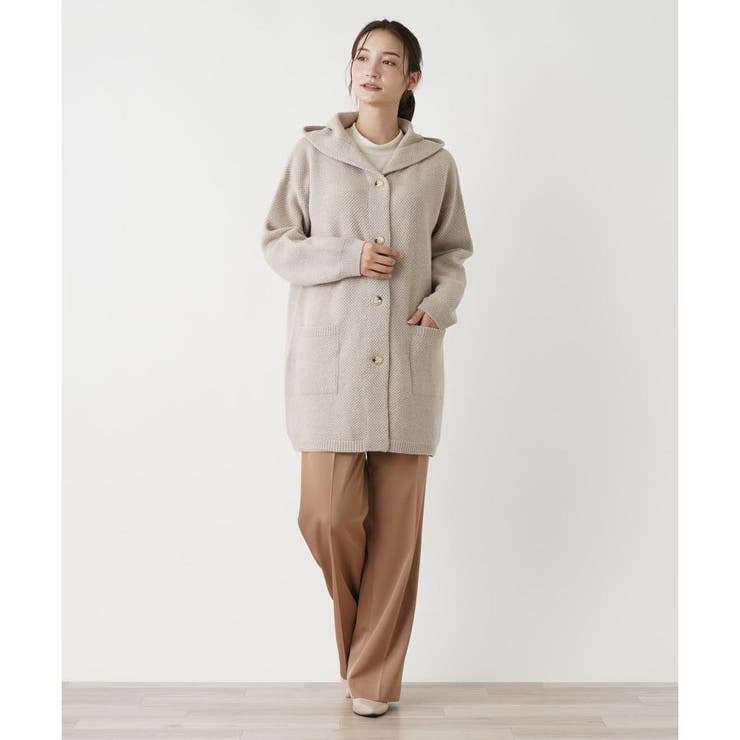 ニットコート[品番：LAVW0018463]｜Leilian（レリアン）のレディース
