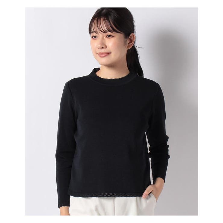 レリアン Leilian セットアップ ストレッチ カットソー 塩っぱい  