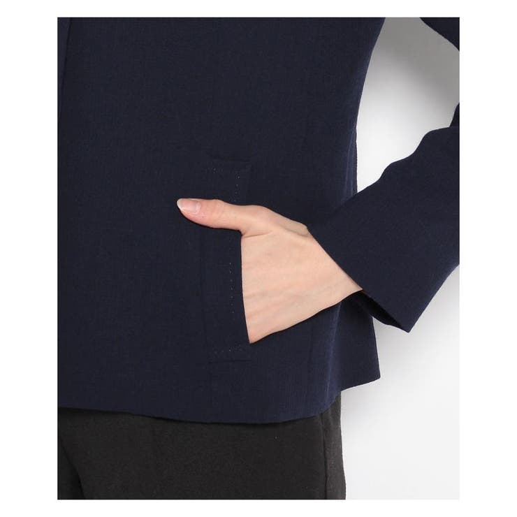 ノーカラージャケット[品番：LAVW0006690]｜Leilian（レリアン）の