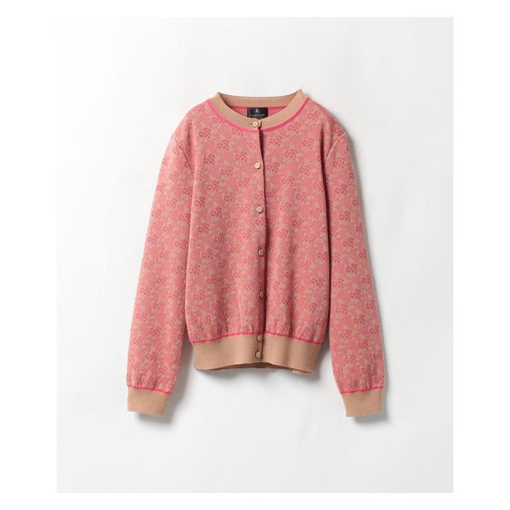 フラワージャガードカーディガン[品番：LAVW0005047]｜LANVIN