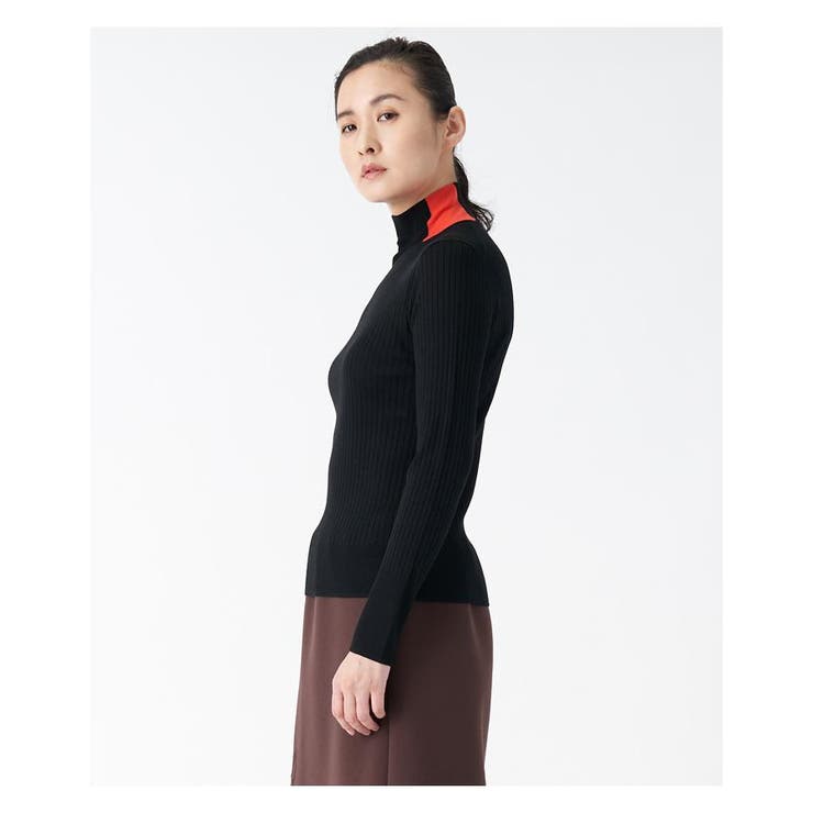 ポイントカラーハイネックセーター[品番：LAVW0005048]｜LANVIN 
